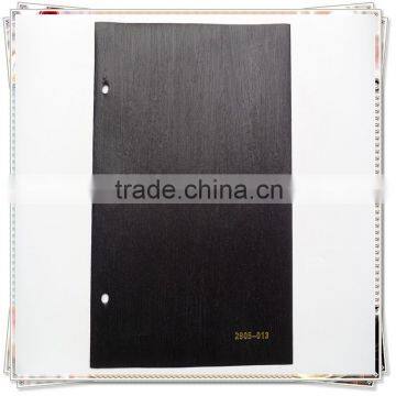 plastic laminating pvc sheets black for mdf