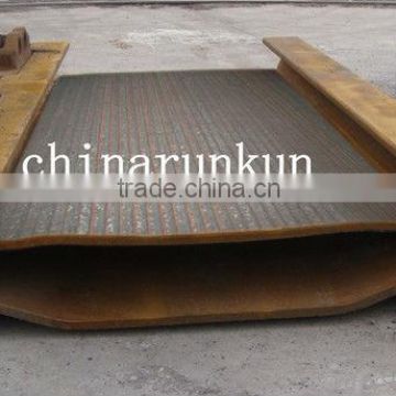 China Runkun-100 bimetallic welding anti abrasion resistant compoiste steel plates-specialized for wear resistant components