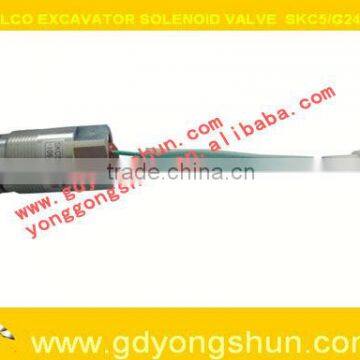 KOBELCO EXCAVATOR SK60-5,KOBELCO EXCAVATOR SOLENOID VALVE SKC5/G24-106-1