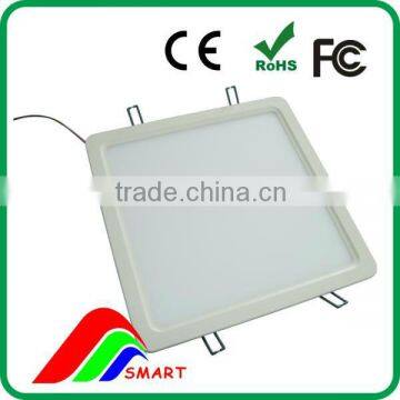 Easy install warm white led flat panel lighting