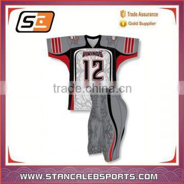 Stan caleb hot sale full sublimation American football uniforms American football team jersey