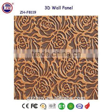 Embossed decorative 3d wallpaper