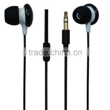 free sample wired earphones mini ear earbuds stereo long cable