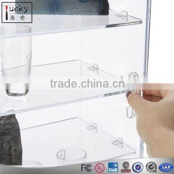 Clear 6 Layers Showcase Display Locking Acrylic Case photo-3