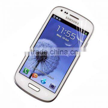 New! Clear LCD Monitor Screen Protector For Samsung I8190 Galaxy S III mini ! Manufacturer price