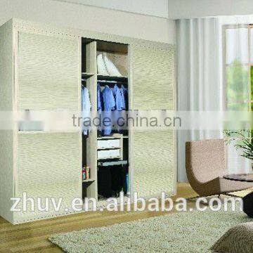 Wardrobe With UV Glossy MDF Doors