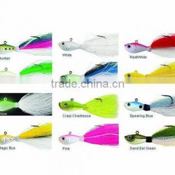 Saltwater Fishing Lures Minnow Bucktail JIg Head