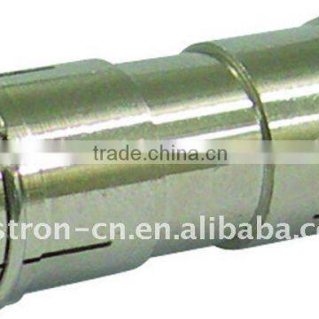 brass F connector quick male to quick male adaptor EF-6009