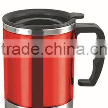 450ml double wall stainless steel auto mug-002A