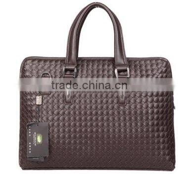 Leather messenger bag briefcase business bag for man famous brand document bag