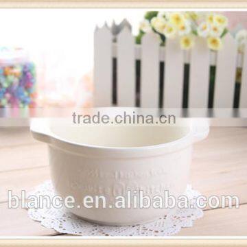 cute cereal and dessert use baby bowls