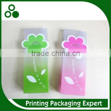 FANCY COLOR PET BOX WITH DIE CUT HOLE
