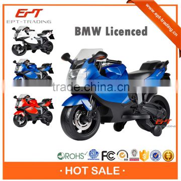 Hot selling licensed kids ride on plastic motorcycle for sale