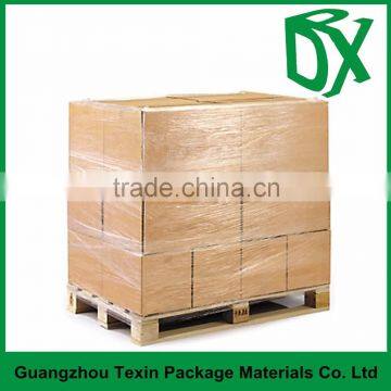 PE clear 23 micron strech film for pallet shrink wrap film