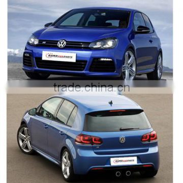 Volfswagen Golf R20 body kit fit for VW Golf 6 GTI change to R20 style 10~13 PP material