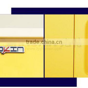 Metal Supermarket Locker 6 Door Yellow Wardrobe Electronic Cabinet photo-5