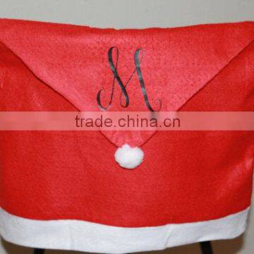 Personalized Christmas Santa Hat Chair Covers