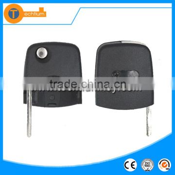 Round head with chip groove and logo key blade for Audi A4 A6 A8 TT