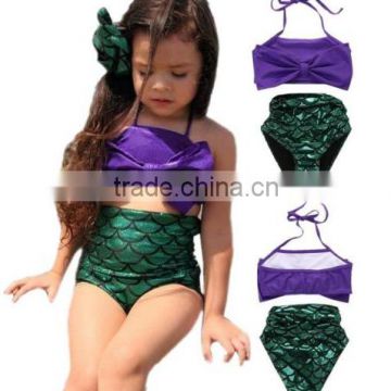 Wholesale retail hot kids thong bikini