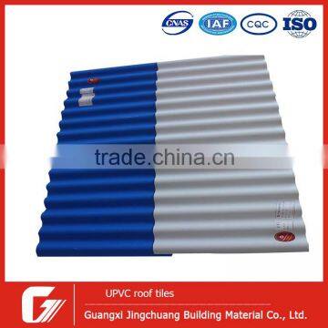 Chinese manufacturer pvc buildings materials,upvc roofing sheet/heating insulation upvc roof tile