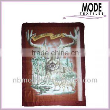 printed polar fleece blanket