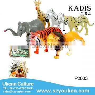 high quality lifelike tiger and lion animal toys for children