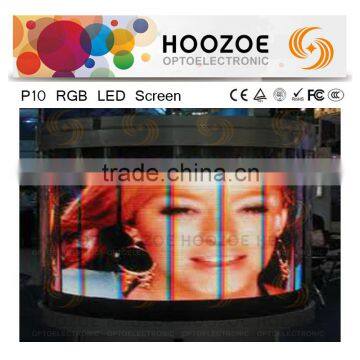 Canada P10 LED Curtain Video Screen for Outdoor