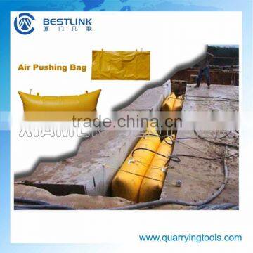 air pushing bag for marble granite quarry