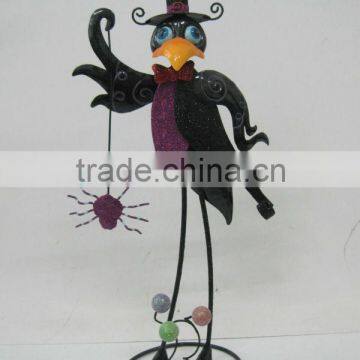 Halloween crow decoration