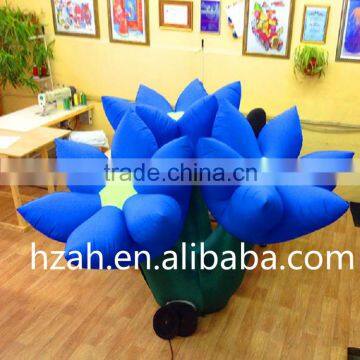 Blue Inflatable Flower Bouquet for Wedding Decoration