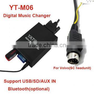 Yatour Car radio music interface YT-M06 for Volvo SC Series>Car radio USB/SD/AUX/Bluetooth kit mp3 adapter for Volvo SC Series