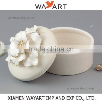 manufacturer porcelain flower jewelry box