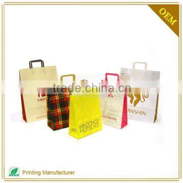 2016 Wholesale High Quality Paper Shopping Bag With Handles