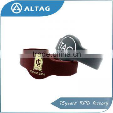 OEM Custom Logo Ntag203/FM11RF08 chips Waterproof NFC bracelet