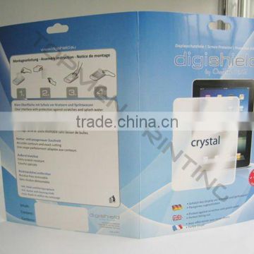 Double-side Printing Paper Card for iPad screen protector