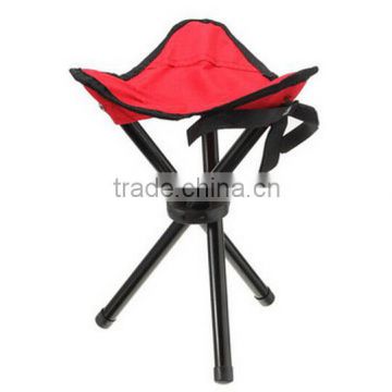 Outdoor Tripod folding chair / Camping Fishing Beach chair / Picnic BBQ Foldable Stool