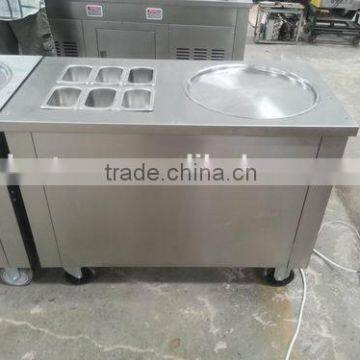 Simple Frying Pan Come With 6 Topping Barrels for Store Fresh Fruit Candy photo-4