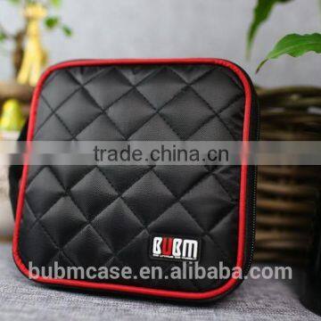 Black 32 Capacity 230D Space Twill PVC Fabric DVD Case CD Holder Personalized cd Case Multi Disc Dvd Cases photo-4