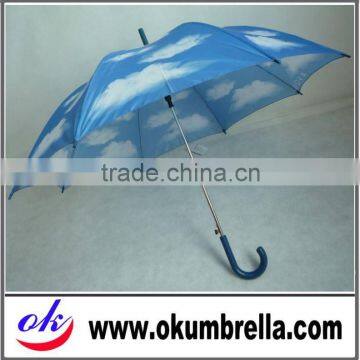 Promotional Straight Air Umbrella Sky Printing Umbrella OKSU302