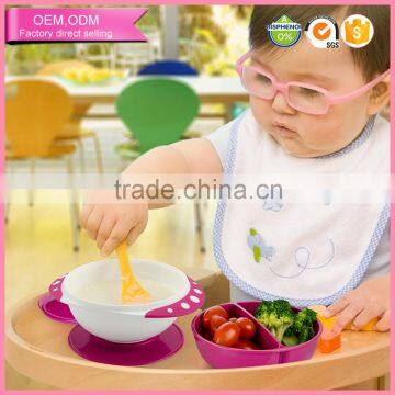 Baby products factory best selling BPA free health baby bowl