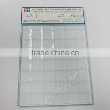 3mm-8mm Hishicross Pattern Glass