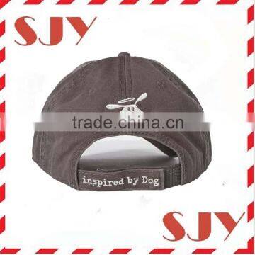 Custom 3d Embroidery 6 Panel Distressed Baseball Cap