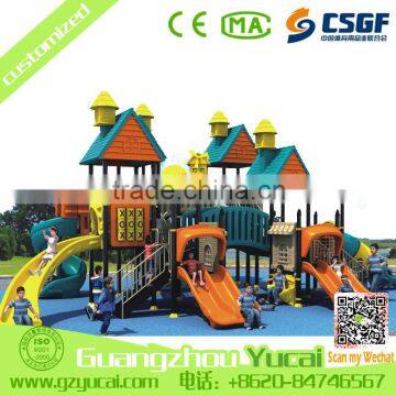 multi function kids plastic outdoor playground equipment slides