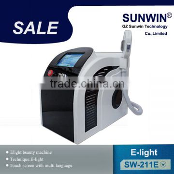 SW-211E 2014 the latest style salon use high quality and low price ipl machine elight