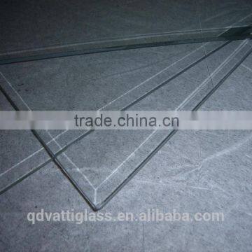 Toughened glass wafer grinding hypotenuse toughened glass, tempered bevelled glass, ultra white glass