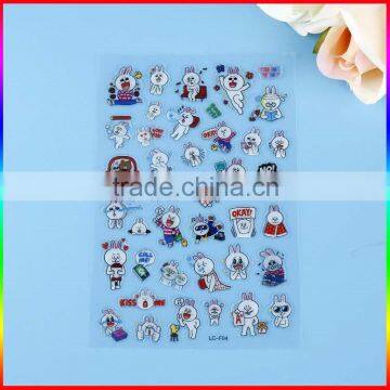 Cartoon Pantone Printed Clear Pvc Decals Sticker Manufacturer photo-3