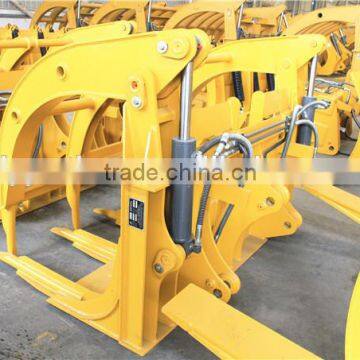 Muti-function Grass Grapple/Straw Grapple/Grapple Forks for Sale, EX55,EX70,EX120,EX200,EX300,EX320,EX330,EX350 Grass Fork photo-3