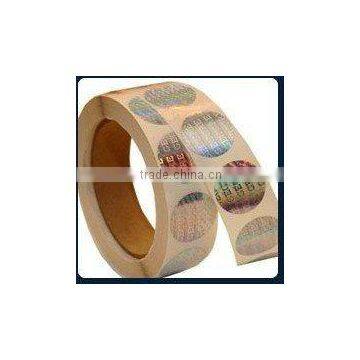 Rolled Hologram Label