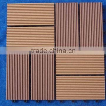 wood plastic composite 300*300mm outdoor Flooring