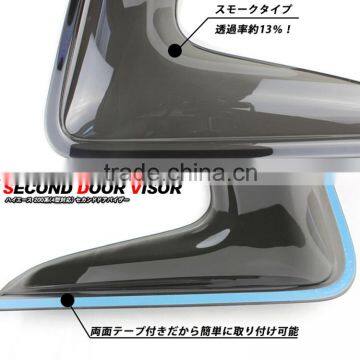 Toyota Hiace Type 4 2014-2016 Sliding Door Small Window Wind Shield Visor Rain Guard